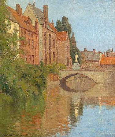 Charles Warren Eaton Bruges china oil painting image